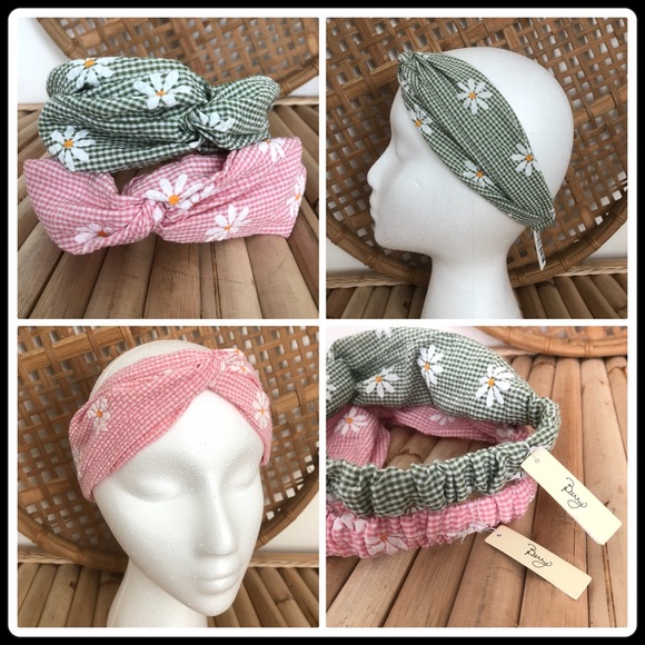 Nordstrom Berry Twist Knotted Headband Floral Pack - Picture 11 of 11